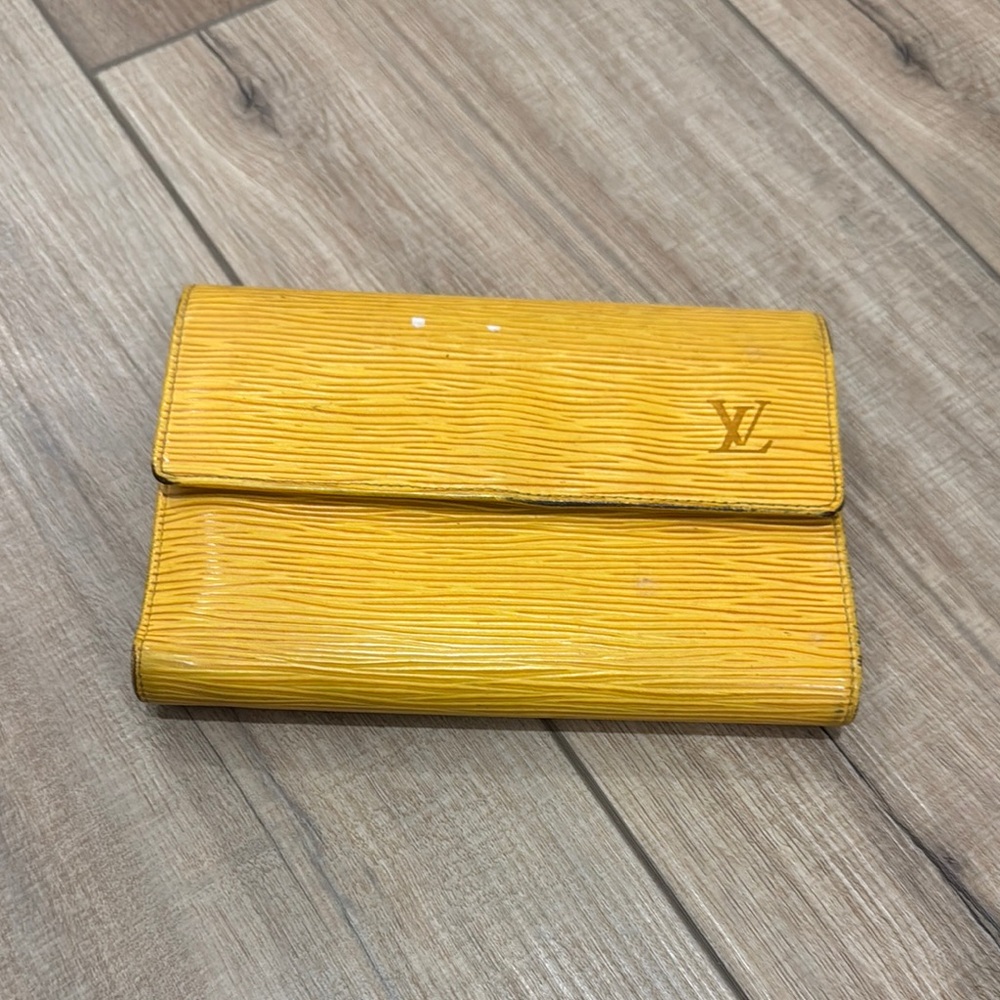Vintage Louis Vuitton Yellow Epi Leather Bag